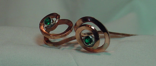 spiral hair pin